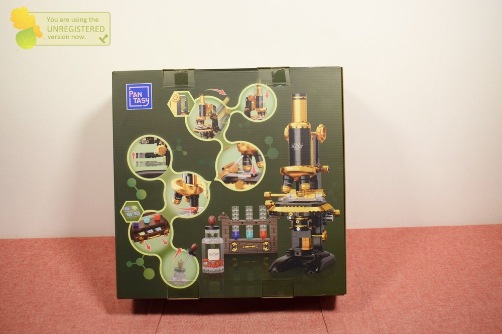 Pantasy Microscope Buildable Brick Block Set 85034