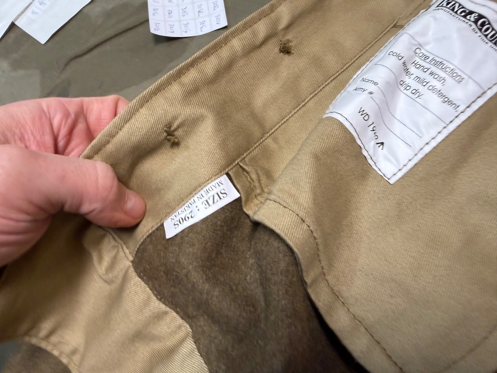 WWII BRITISH ARMY P1937 P37 WOOL BATTLEDRESS FIELD JACKET-SIZE 2XLARGE