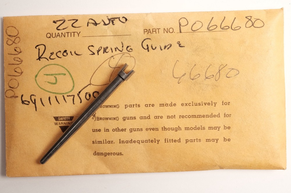 Browning SA-22  Auto Recoil Spring Guide 66680