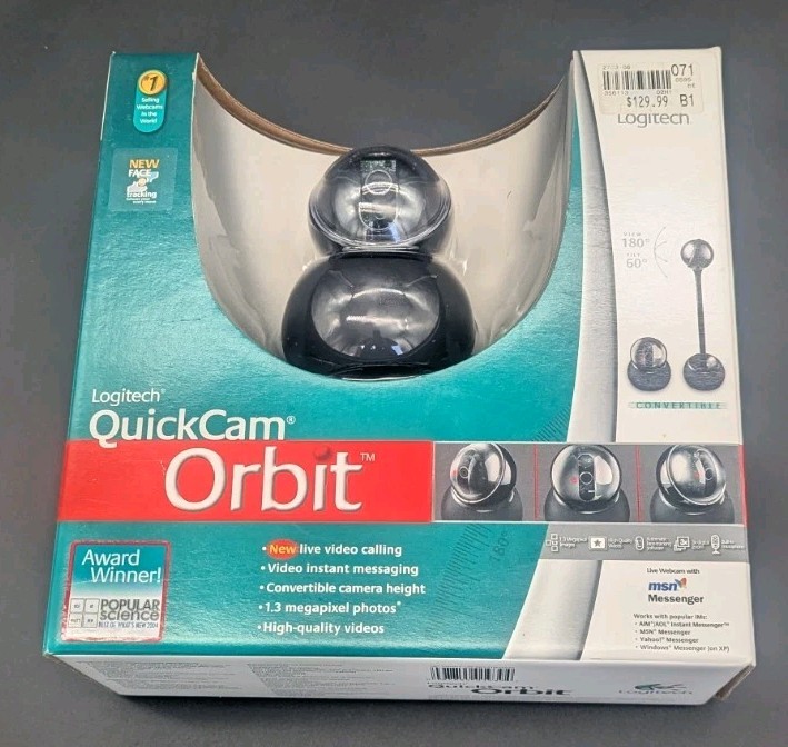 Logitech QuickCam Orbit Open Box New Old Stock
