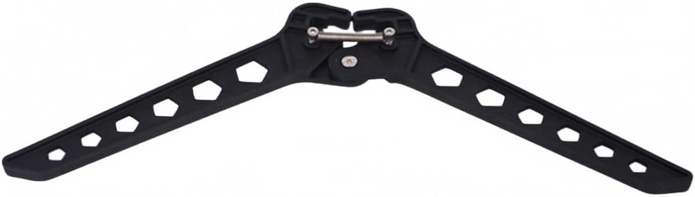 Compact Black Compound Bow Kickstand - Easy Clip-On Stand
