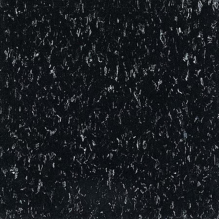 Armstrong 51910031 Vinyl Floor Tiles, 12 In W, Classic Black