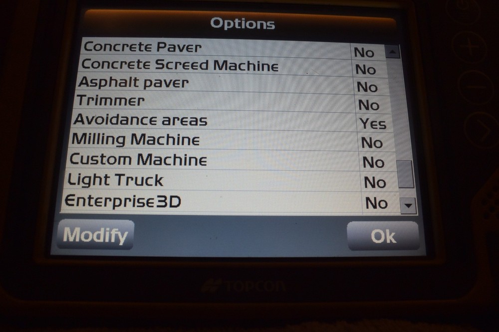 Topcon SmartGrade Control Panel Model GX-55 MANY OPTIONS #233