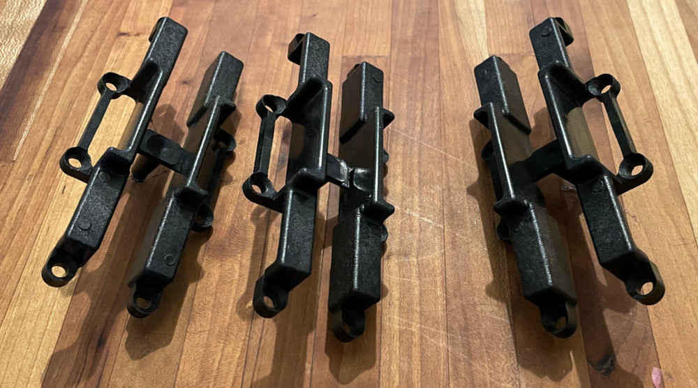 NEW 2025! Black Sortimo Bosch L-Boxx base mounting mount bracket clip 3 sets