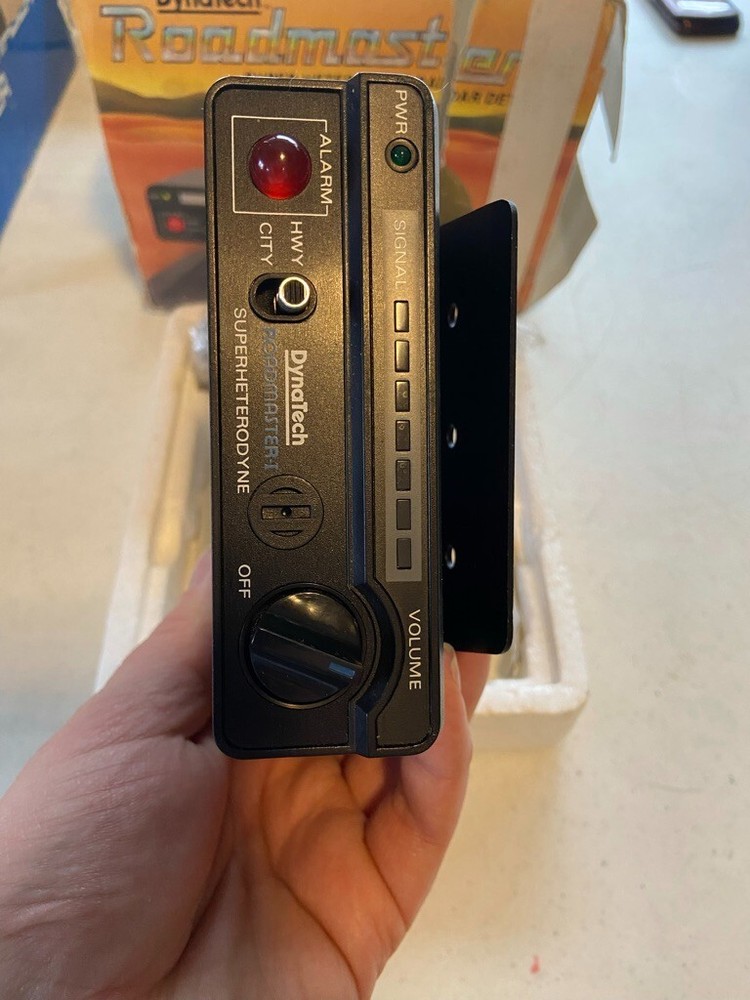 Vintage Dynatech Roadmaster Radar Detector Model RDA