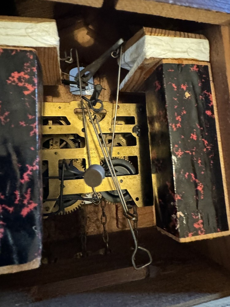 vintage coo coo clock germany