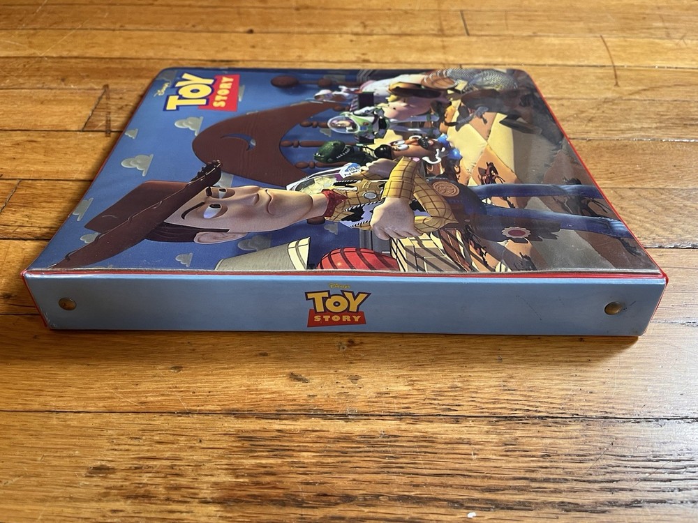 VINTAGE Toy Story Binder Notebook Folder Set