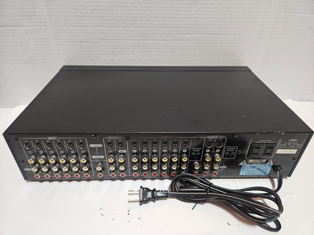 JVC Model JX-S900 AV Selector Switch – High-End Component, Tested & Working