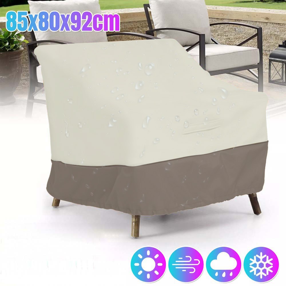 1-4Pcs Heavy Duty Patio Chair Cover Waterproof Outdoor Garden Lawn Furniture