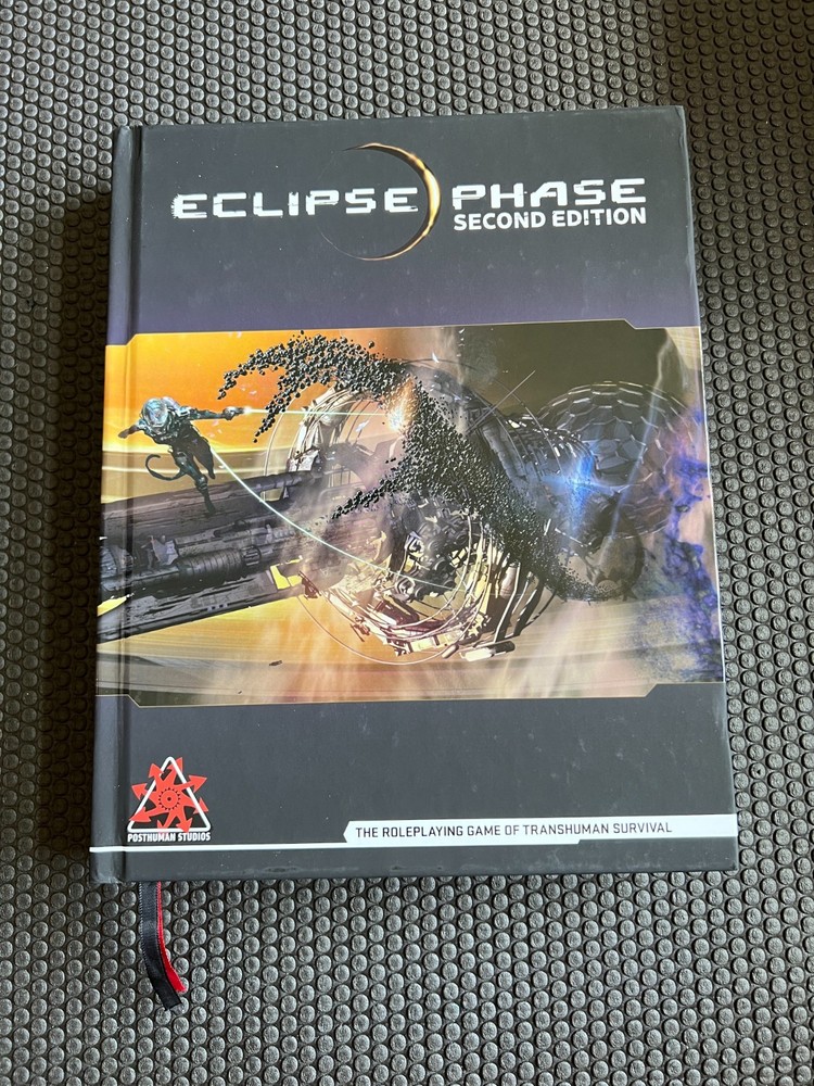 ECLIPSE PHASE Core Rulebook — 2nd Edition Hardcover — Posthuman Studios — MINT