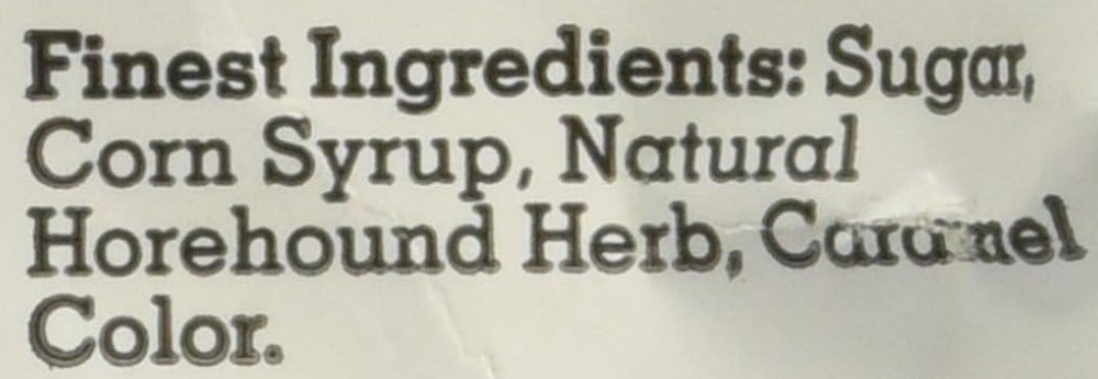 Old Fashioned Hard Candy, Horehound, 6 Ounce