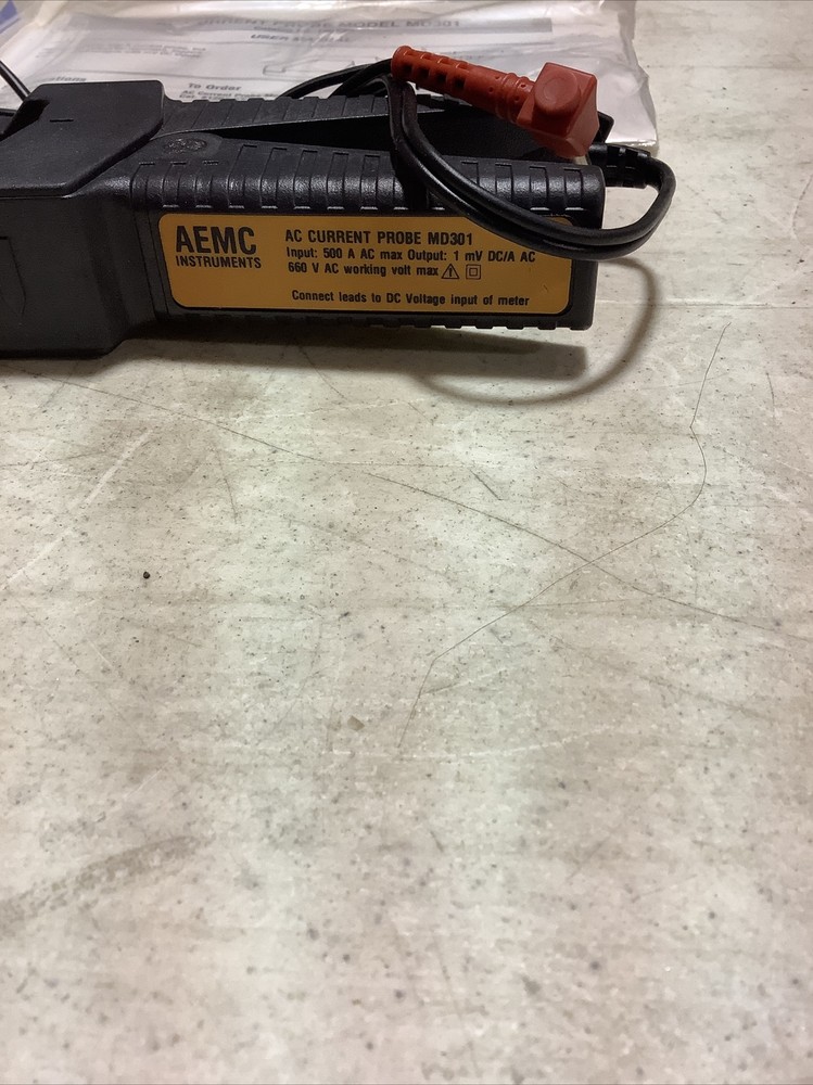 AEMC Instrument AC Current Probe 1201.07 Model MD013