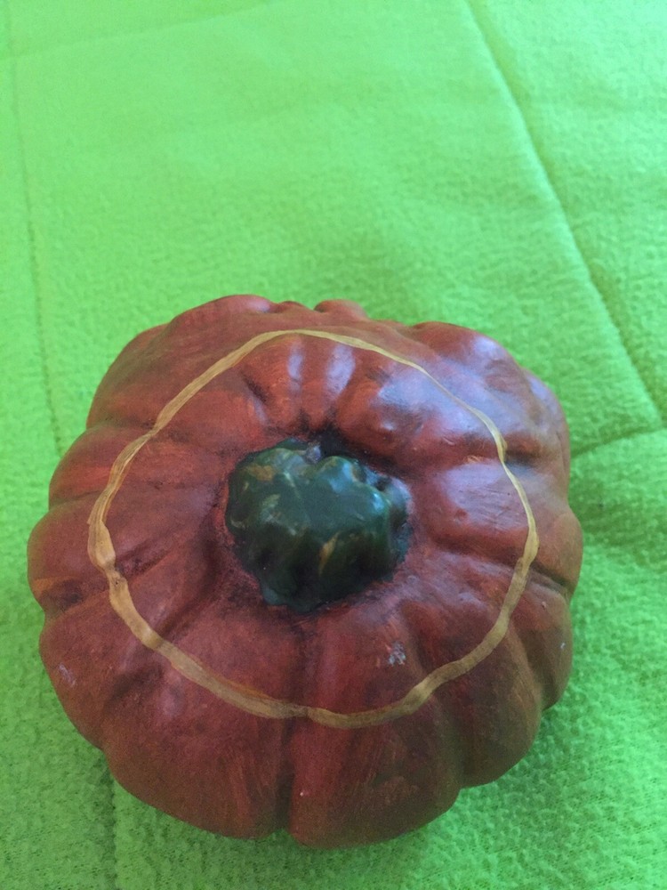 Small Pumpkin Paperweight Halloween