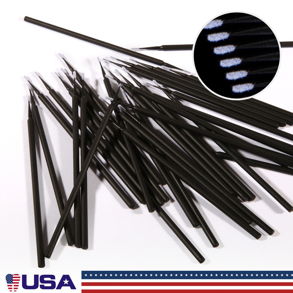 Disposable Dental Microbrush Applicators 100Pcs 4 Sizes