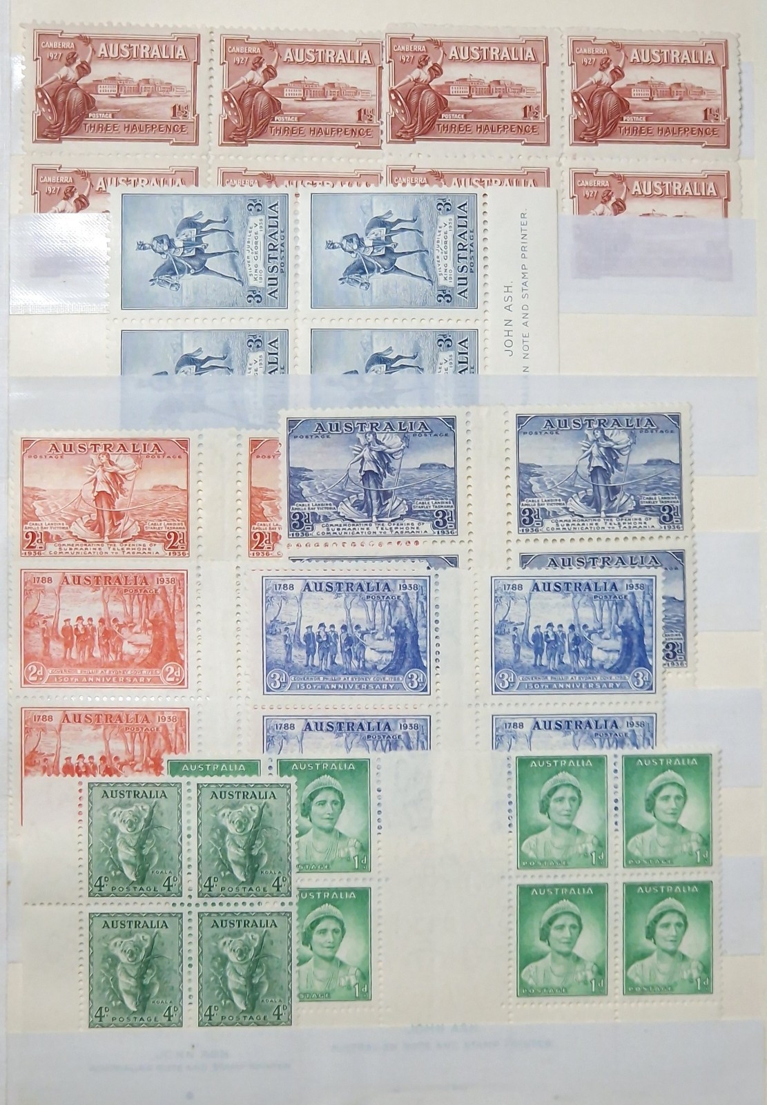 AUSTRALIA 1928 Onwards Collection - Fine UMM/MM + Marginals - £750+