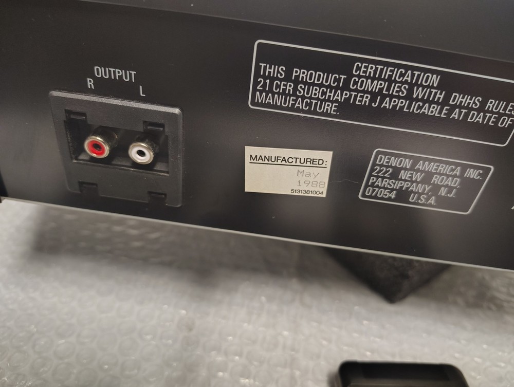 Denon Dcm-555 6 cd player