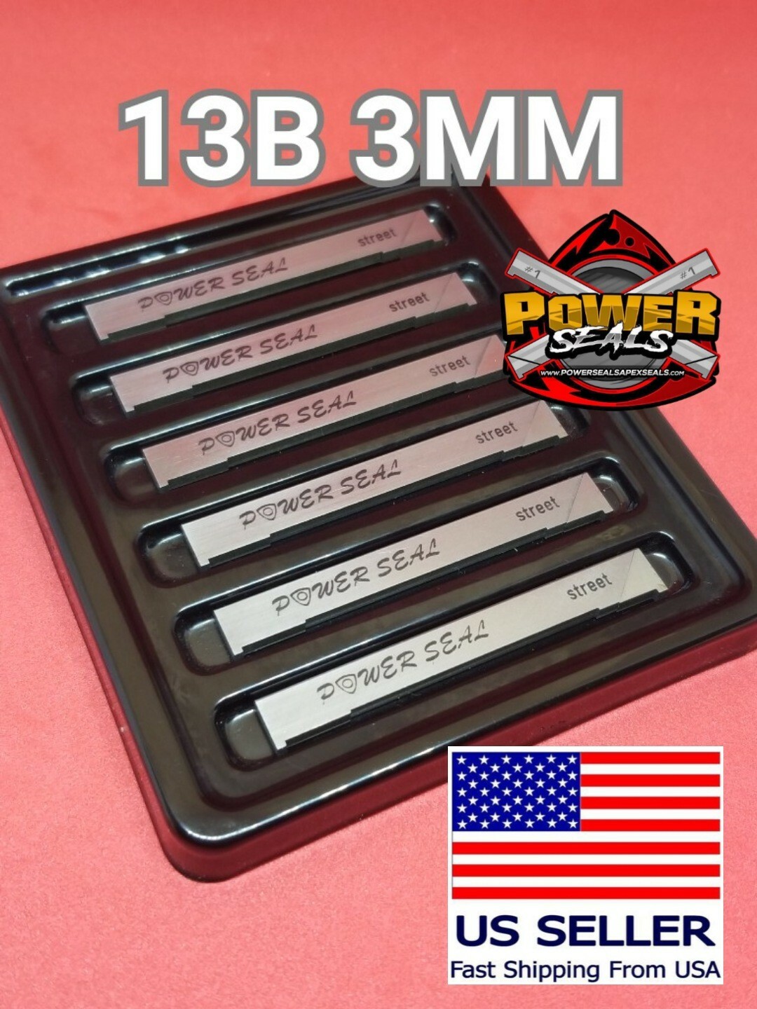 Power Seals Apex Seals For Mazda Rx-7 13B 3mm ST Rotary Engine