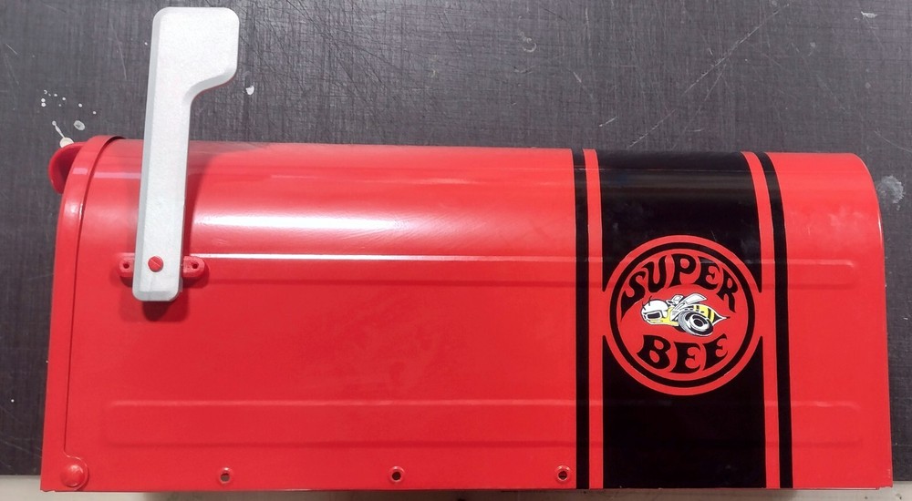 Dodge Super Bee Charger Mailbox sticker decal graphics