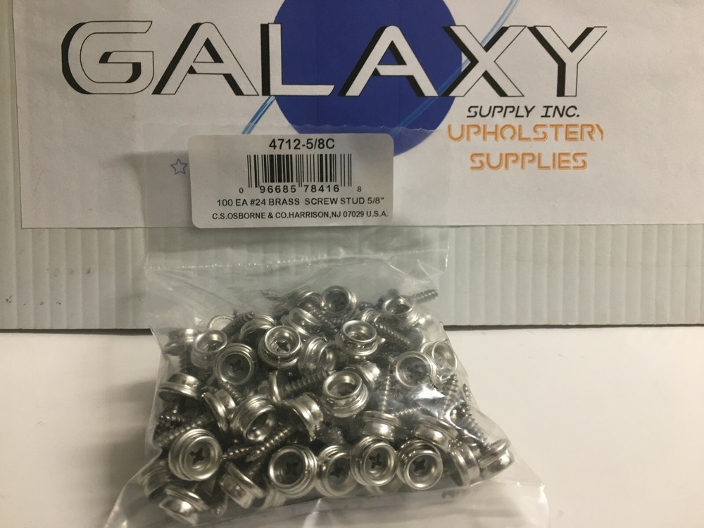Screw Studs No.4712-5/8C, 100pcs/bag.