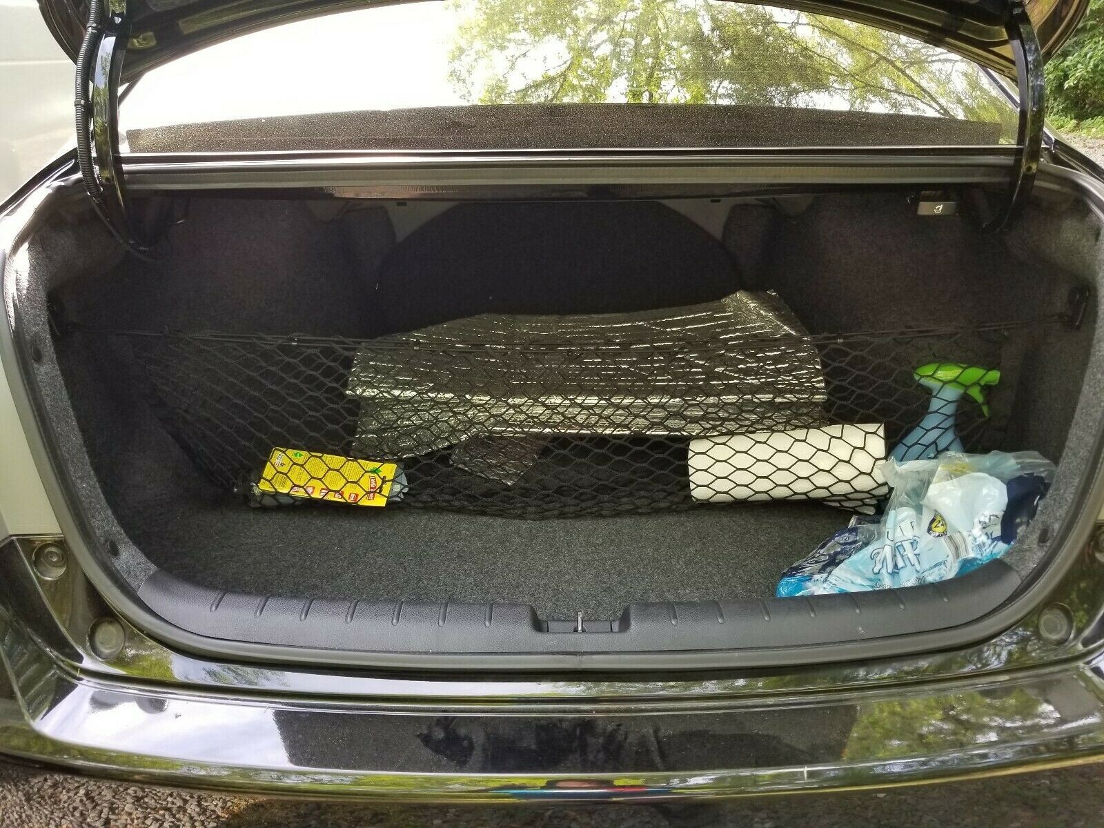 Rear Trunk Envelope Style Mesh Cargo Net for HONDA ACCORD 2023-2024 Brand New