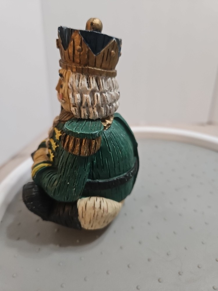 WINDSOR COLLECTION Sitting Nutcracker Collectible FIGURINE