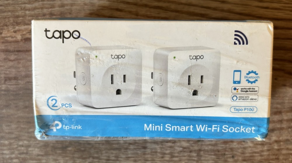 TP-Link Tapo Matter Supported Smart Plug Mini, Compact Design 2-pack