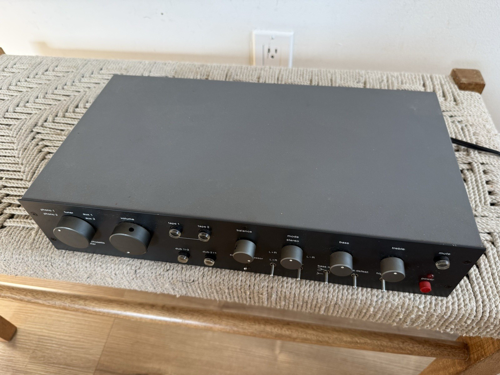 🍊Vintage 1980s Apt Corporation Holman Solid State Preamplifier SOUNDS GOOD!