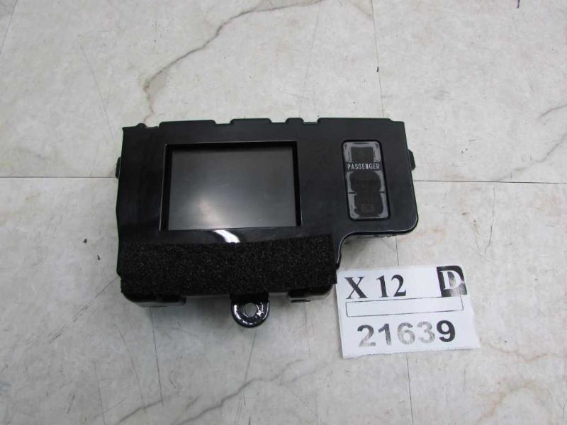 2011 2012 2013 2014 SIENNA Dash Panel SCREEN DISPLAY MESSAGE CENTER Combination