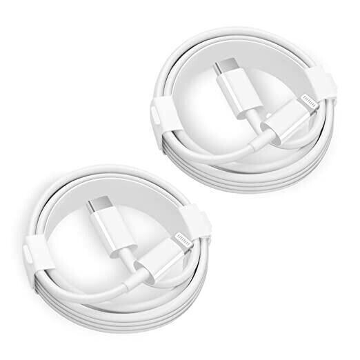 3-Pack Fast Charger Cable For iPhone 14 12 13 Type-C Fast Charging USB C Type-C