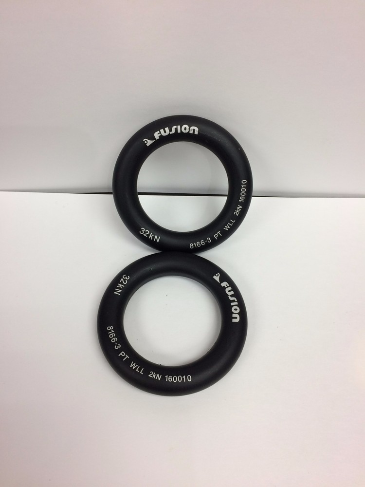Fusion FP-8166-3 Large Aluminum O-Ring, Black