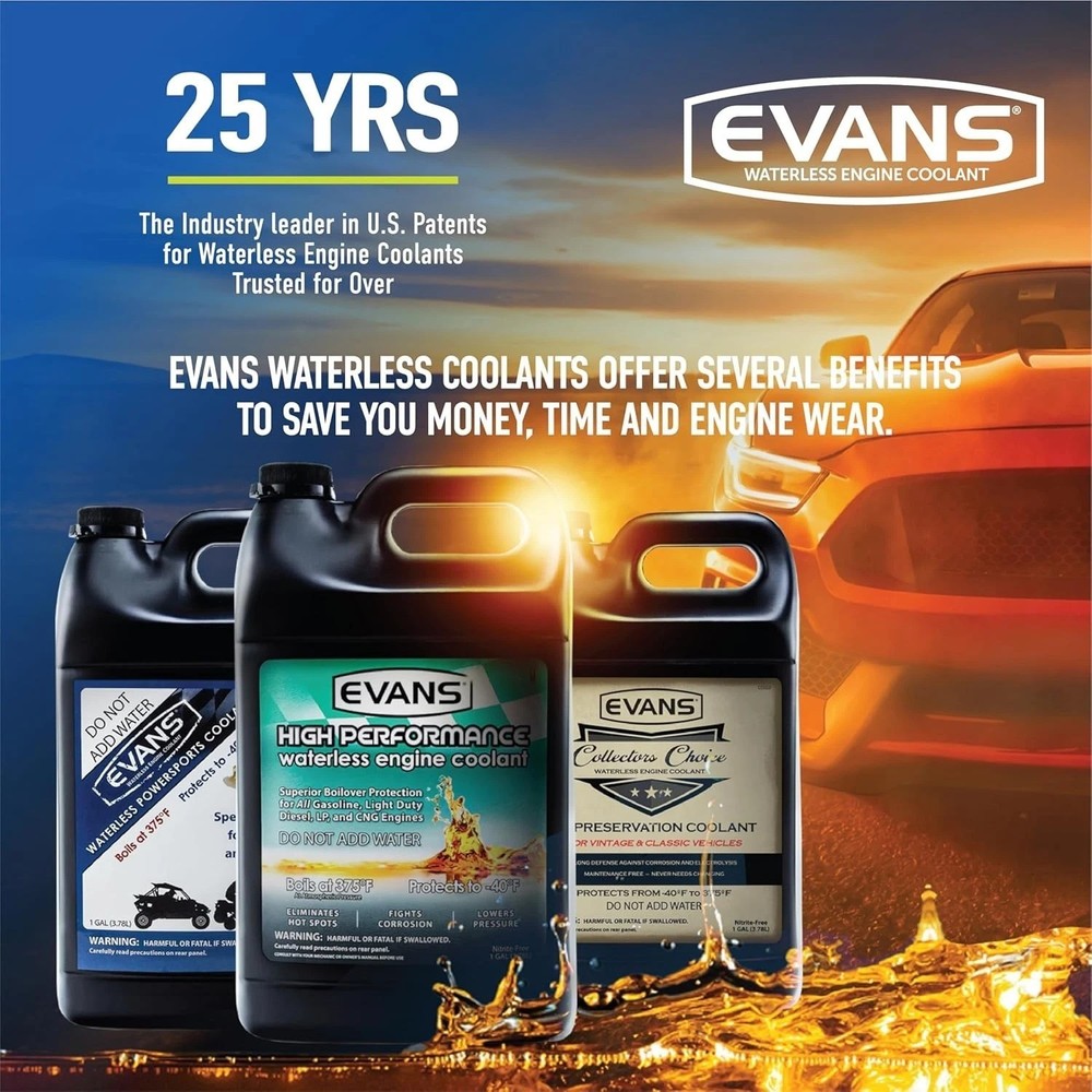 Waterless Coolant Pair for Optimized Cooling
