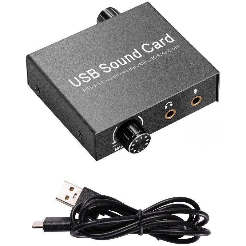 USB Sound Card External Set Top Box Computer External Converter Driver Free