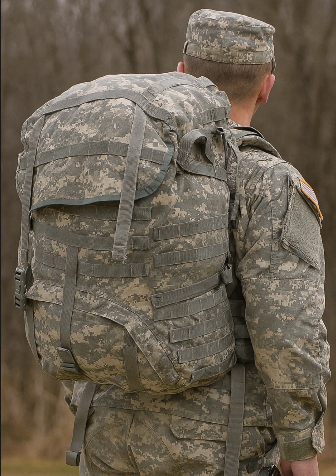 US Military ACU DIGITAL MOLLE II LARGE RUCKSACK BACKPACK - COMPLETE KIT/FRAME