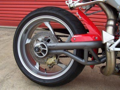 R&G Spindle Sliders Black - Benelli TNT 2004 - 2018