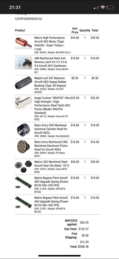 Airsoft bundle
