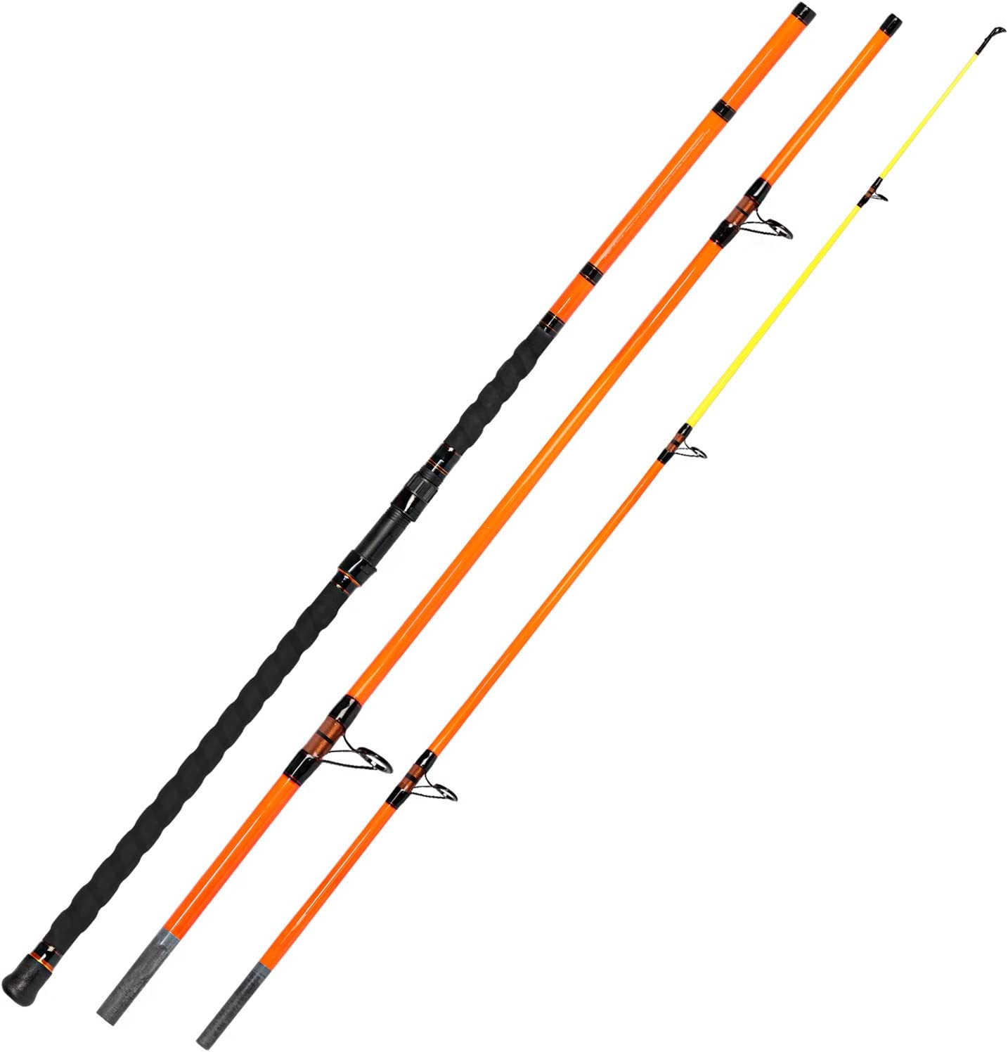 Surf Spinning Casting Travel Rod 2/3/4PCS Carbon Fiber Fishing Pole Heavy Medium