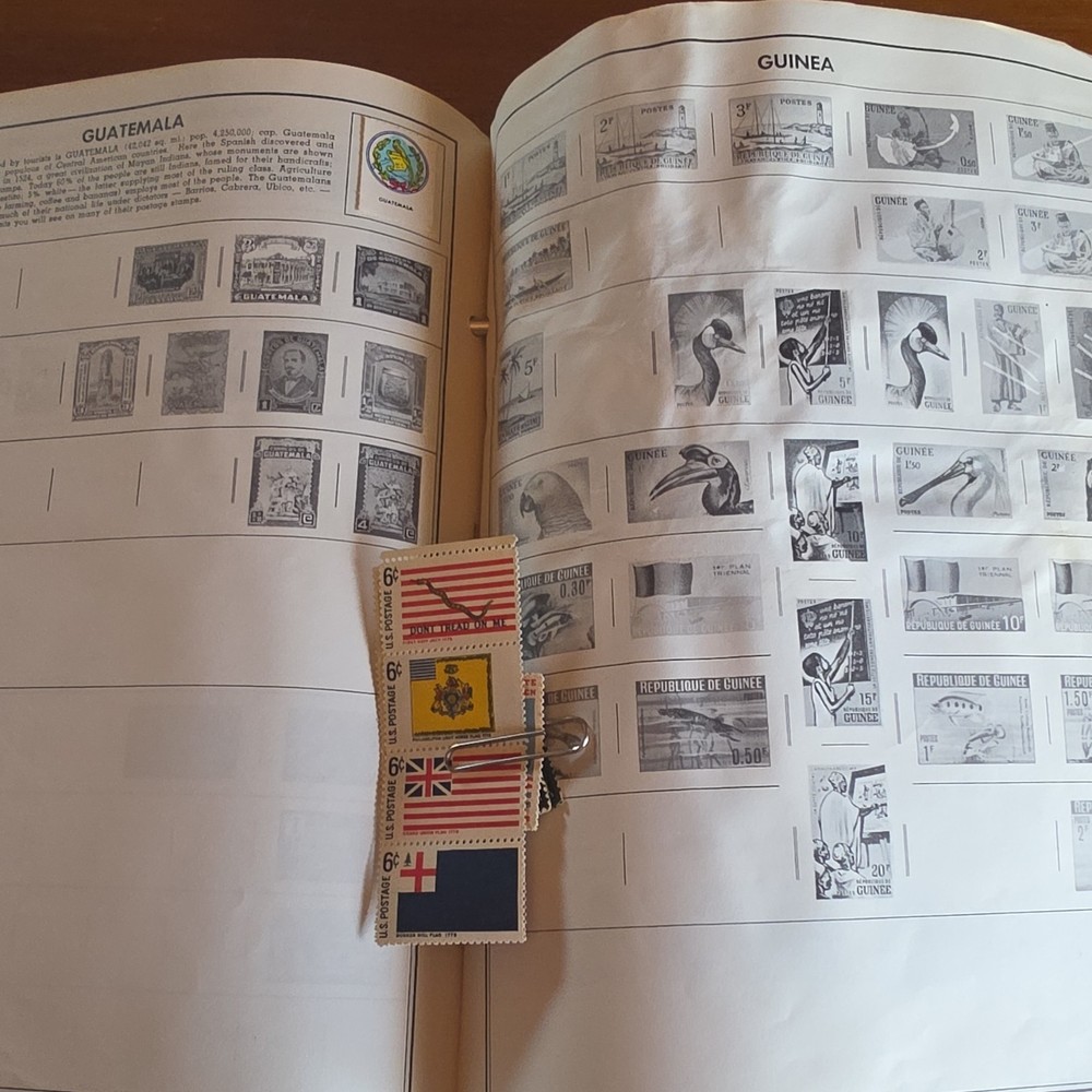 H.E. Harris Ambassador World Stamp Album 1966 Edition for Worldwide Stamps