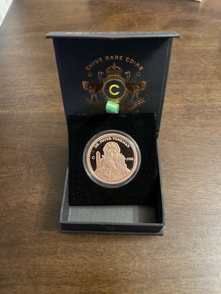 The CHIVE Dr. Peter Venkman 1 oz. Copper Coin