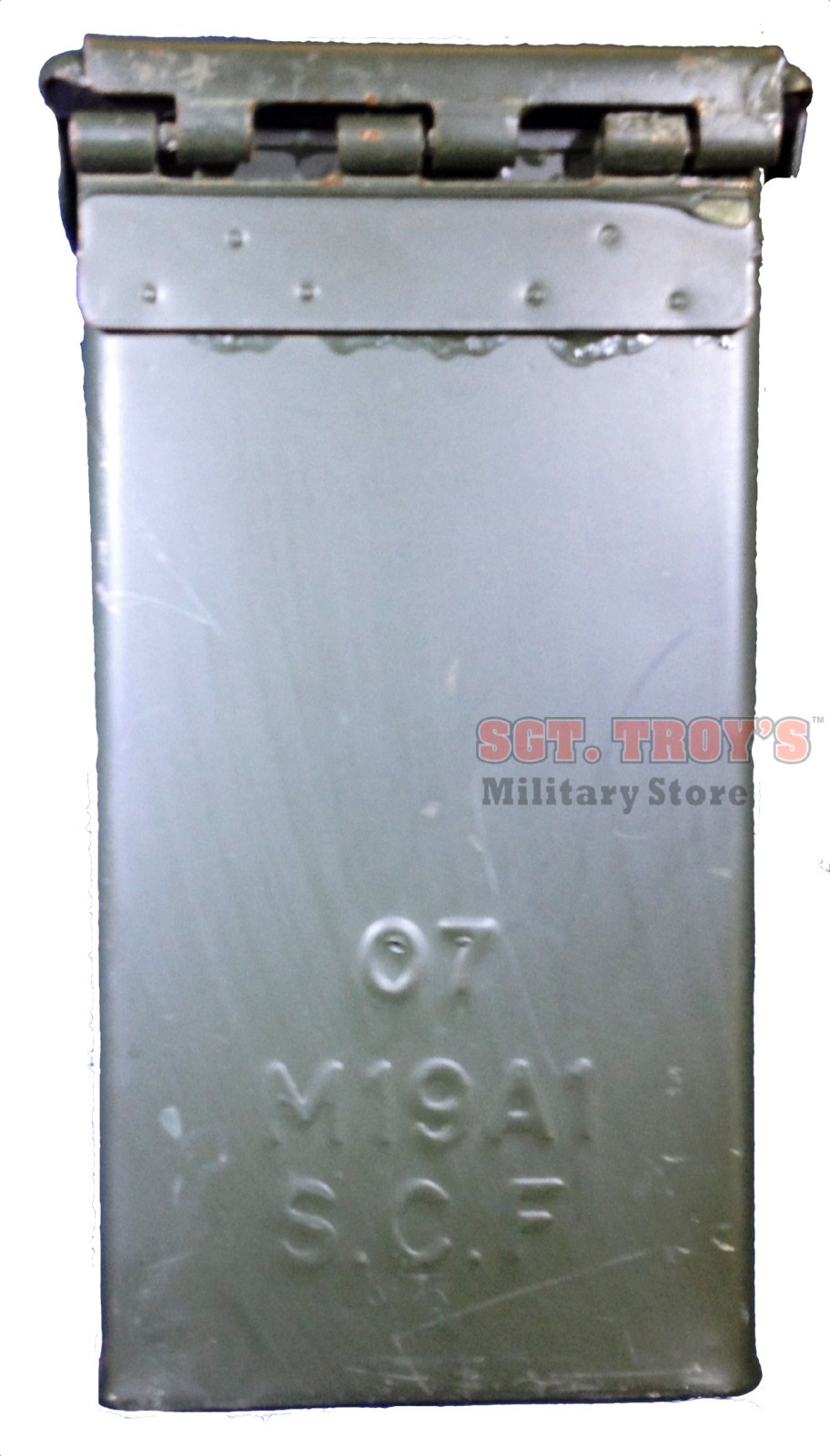 2 PACK Military Metal 30 CAL 7.62mm Ammo can M19A1 .30 Cal. Excellent Condition