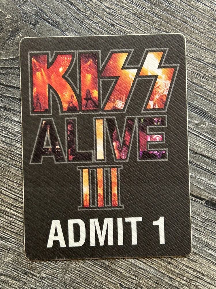 KISS Satin Pass Alive 3 Meet & Greet Release Party Ritz NYC 1993 Vintage Kiss