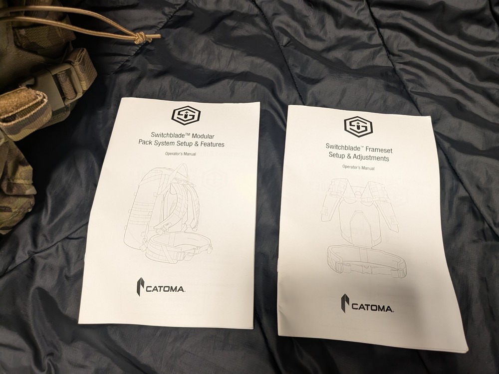 Catoma Switchblade Pack. New!