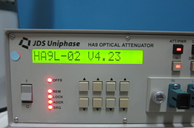 JDS Uniphase JDSU HA9 Optitical Attenuator, HA097+28KSU1