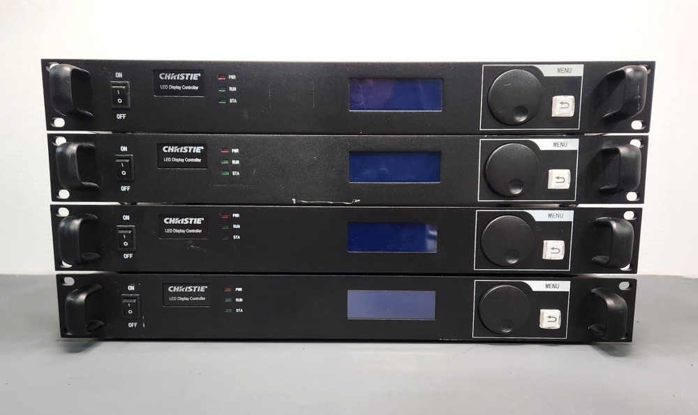 Christie LED Control Unit E400 Display Controller 154-006107-01 Power Tested