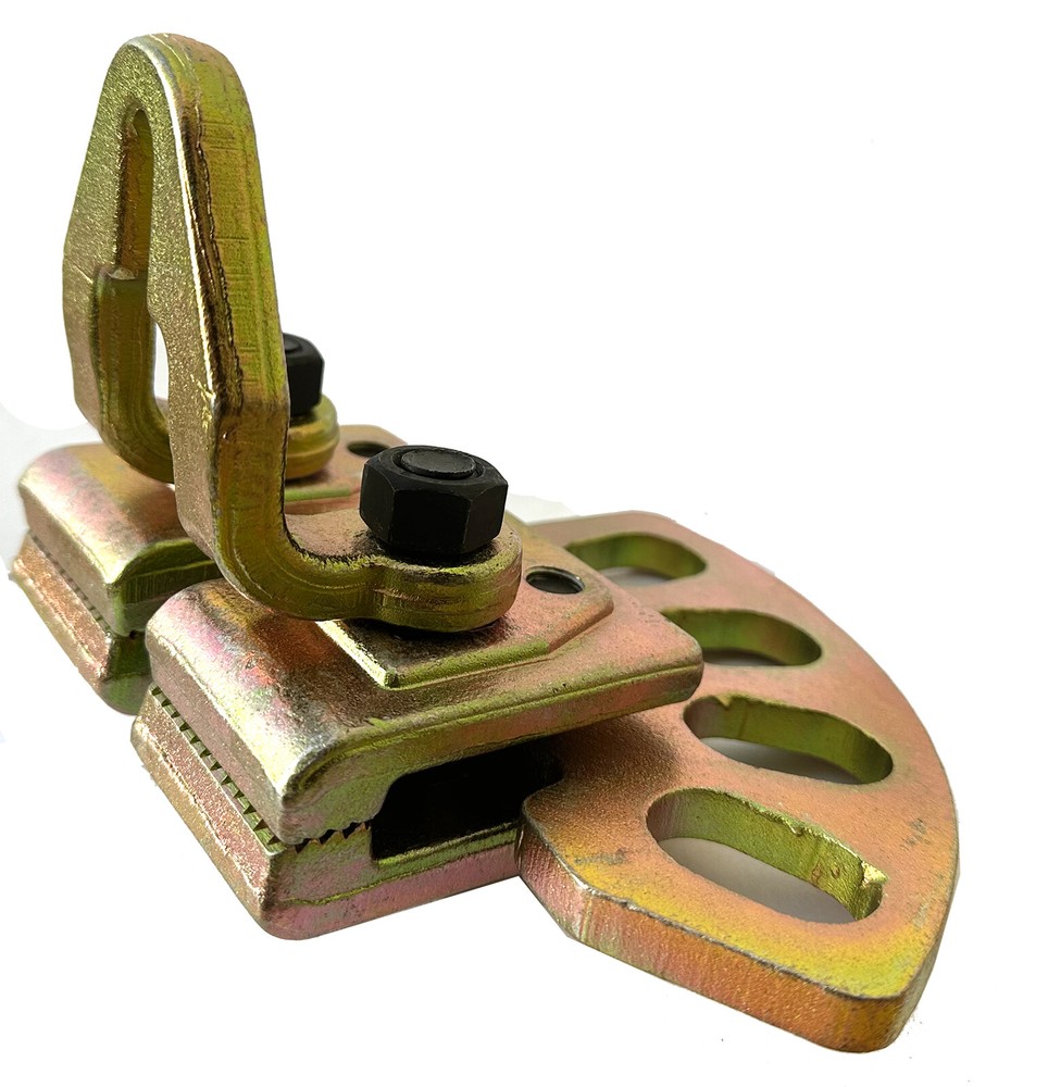 5 Ton 2 Way Frame Rack Pull Clamp Auto Body Multi Way Dent Puller Straight Cross