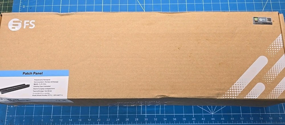 FS 48p Cat6/6A Modular Patch Panel C6P-U48FT1U