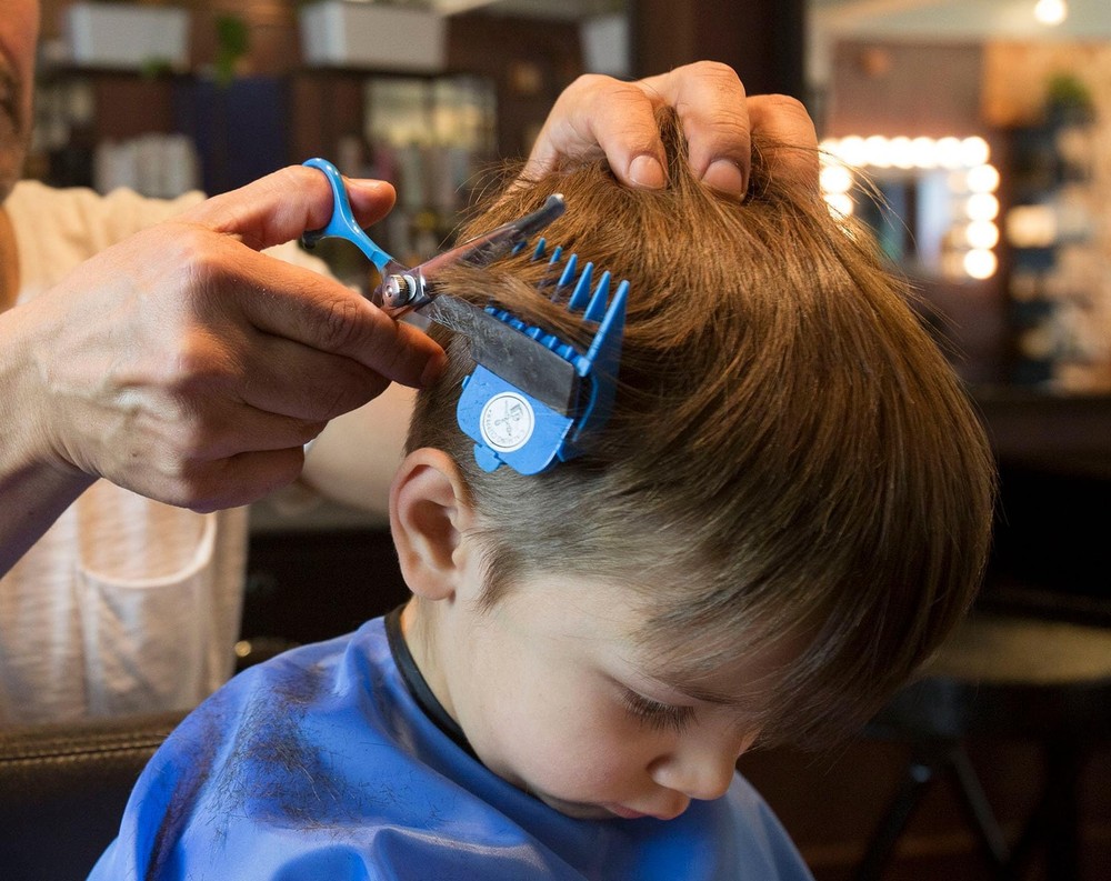 Haircut Hero Sensory Development Program with The HAIRCUT HERO PROGRAM, Blue