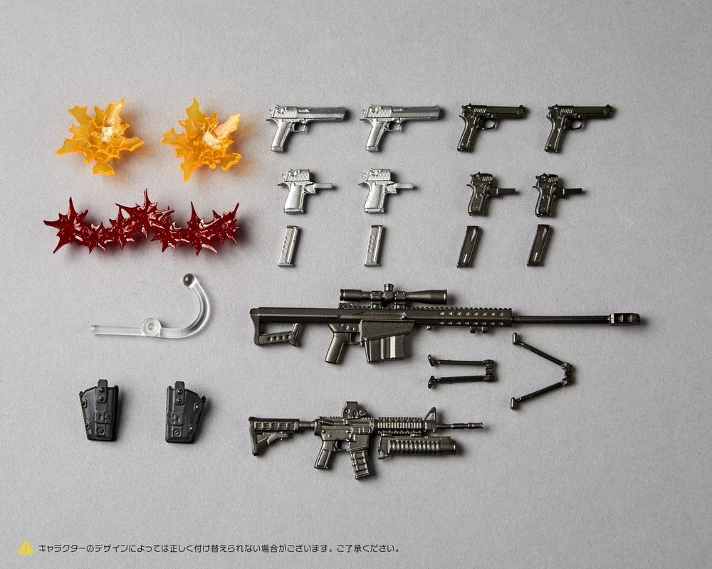 Revoltech Optional Parts Expansion Set Volume 1 Accessory Set