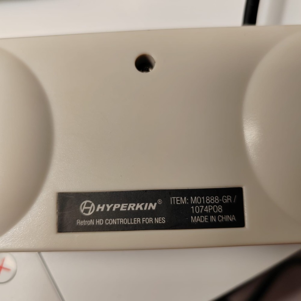 NES Console RetroN HD + Controller + Super Mario Bros 3 & Robocop – Tested Worki