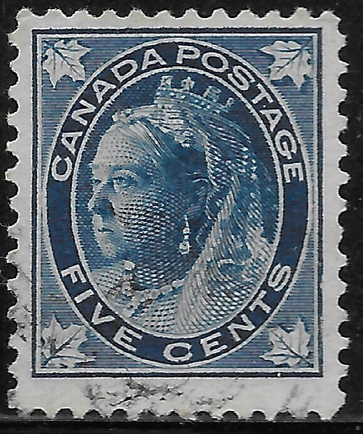 1897 CANADA  Sc#70  used   VF