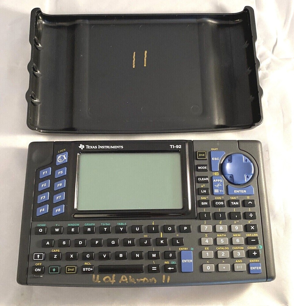TI-92 Graphing Calculator with Cover, Used @19